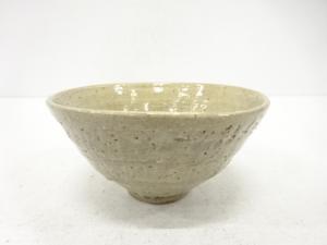 高麗　刷毛目　茶碗（保護箱付）